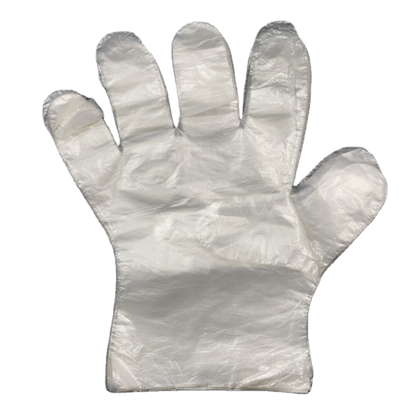 100ks polyetylénu čisté jednorázové rukavice