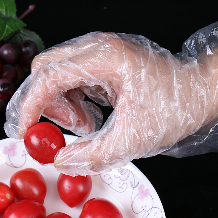 Jednorázové víceúčelové PE rukavice na potraviny