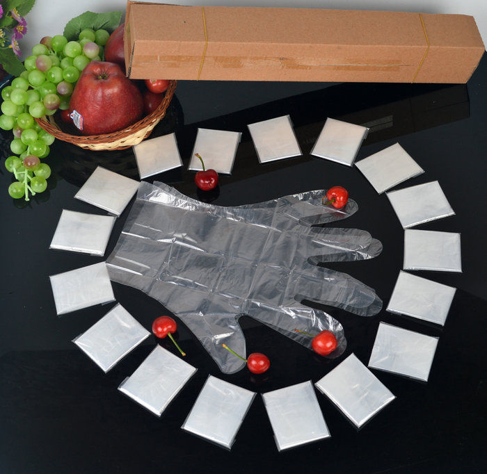 Víceúčelové použití Samostatně balené jednorázové poly rukavice